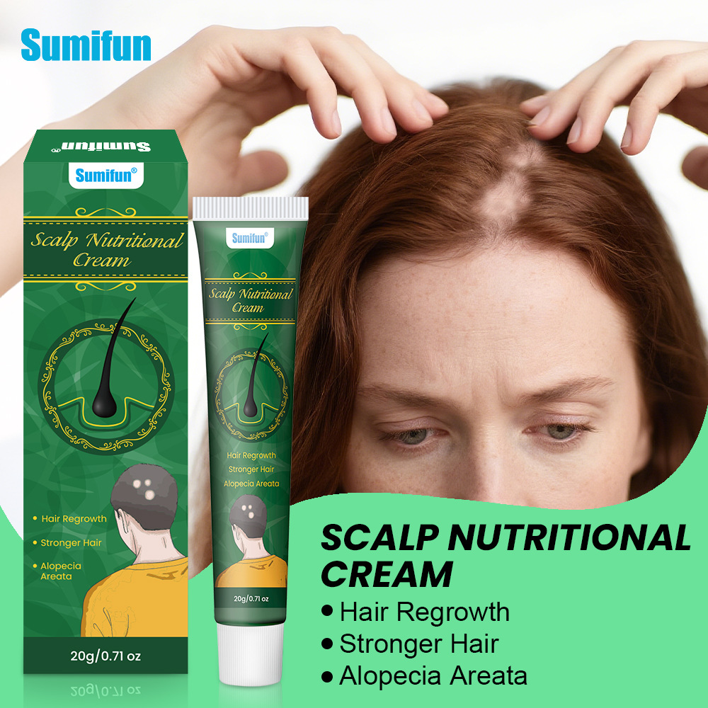Hair Care Capsule - 育毛クリーム 7 日間高速再成長エッセンシャルカプセル抗脱毛ハゲ修復ダメージ頭皮治療女性男性のための