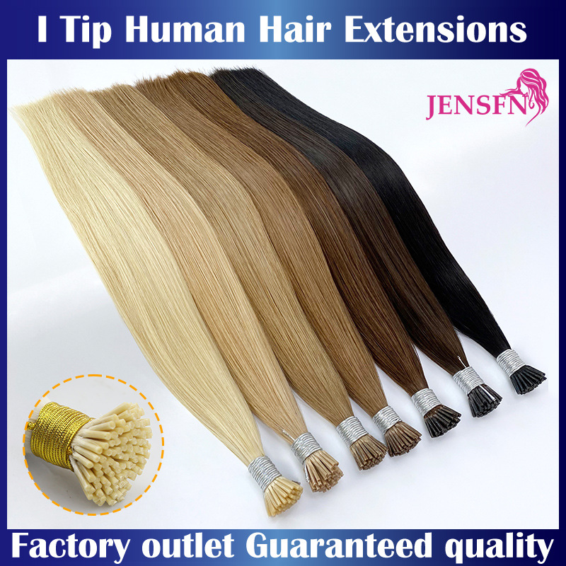 Hair Care Capsule - JENSFN I チップヘアエクステンション 1g/ストランド 16 インチ-26