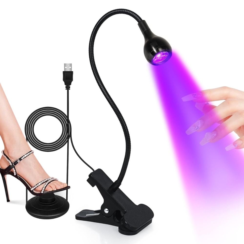 5W/3W UV LEDネイルランプ フットペダルスイッチ付 - Hair Care Gel のレビューと価格