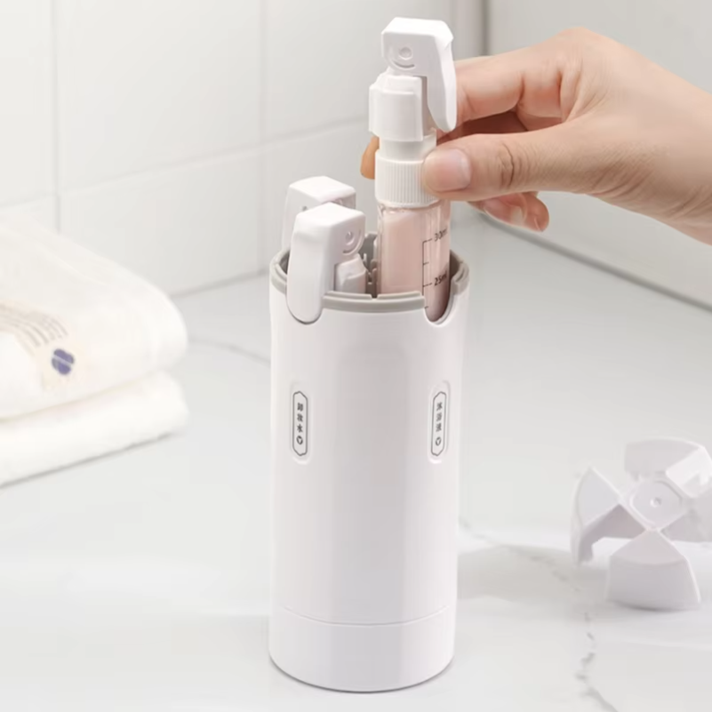 香水、シャンプー、コンディショナー、ローション用の4 in  - Dry Shampoo Travel のレビューと価格
