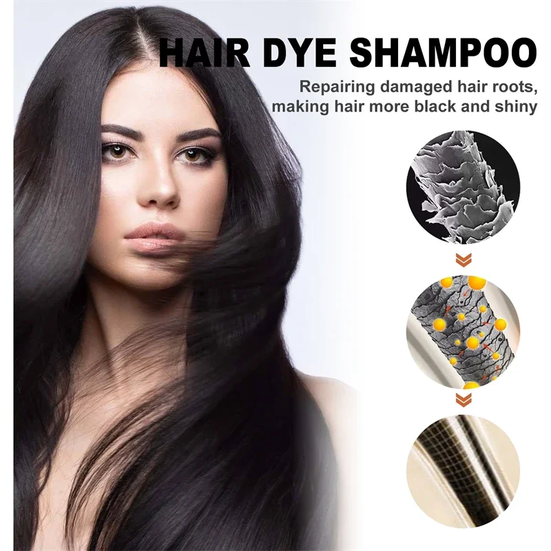 黒染毛シャンプー,天然ハーブ,インスタントカラー,光沢のある - Hair Care Loreal のレビューと価格
