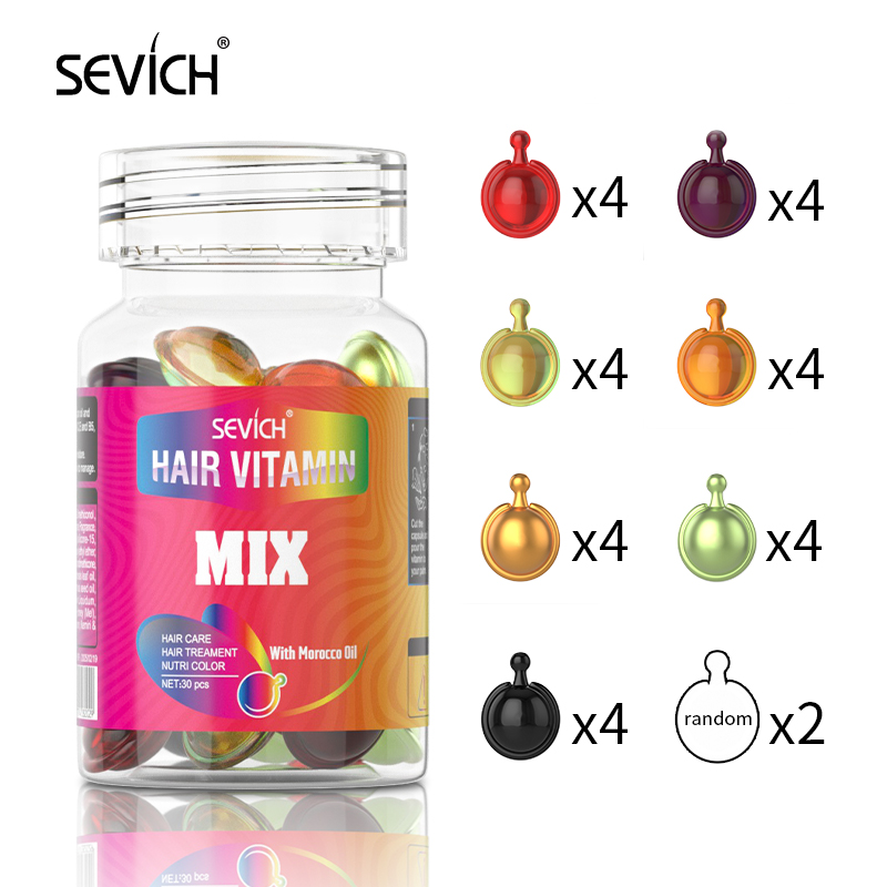 Sevich 髪ビタミンカプセルケラチンオイル修復ダメージ毛 - Hair Care Capsule のレビューと価格