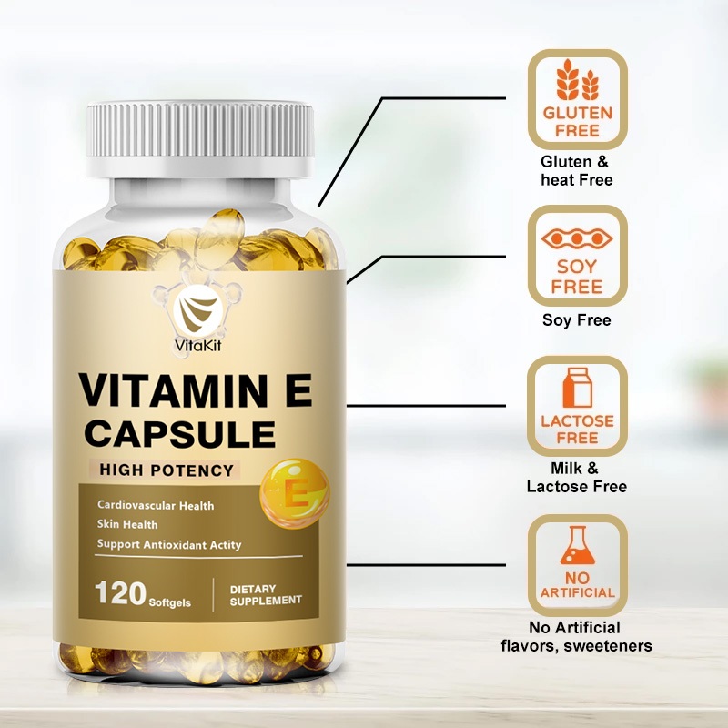 ビタミンEカプセル（顔、肌、髪用）免疫力向上、アンチエイジン - Hair Care Capsule のレビューと価格