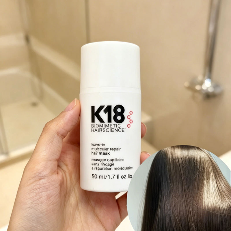 K18 リーブイン モレキュラーリペア ヘアマスク 3個入り - Hair Care Keratin Treatment のレビューと価格