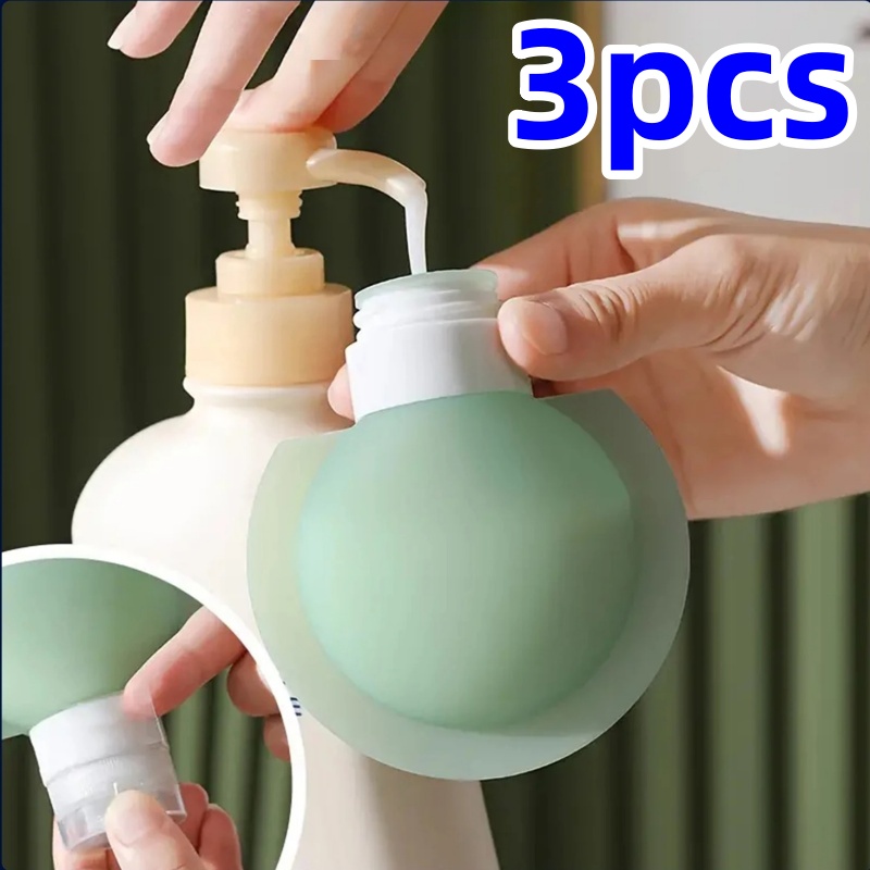 1/3 個ポータブルトラベルボトルソフトシリコンローション容 - Dry Shampoo Travel のレビューと価格